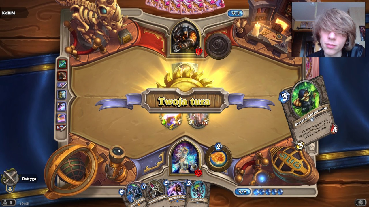 HearthStone z Wojtkiem - gadamy o Pyrkonie!... Prawie