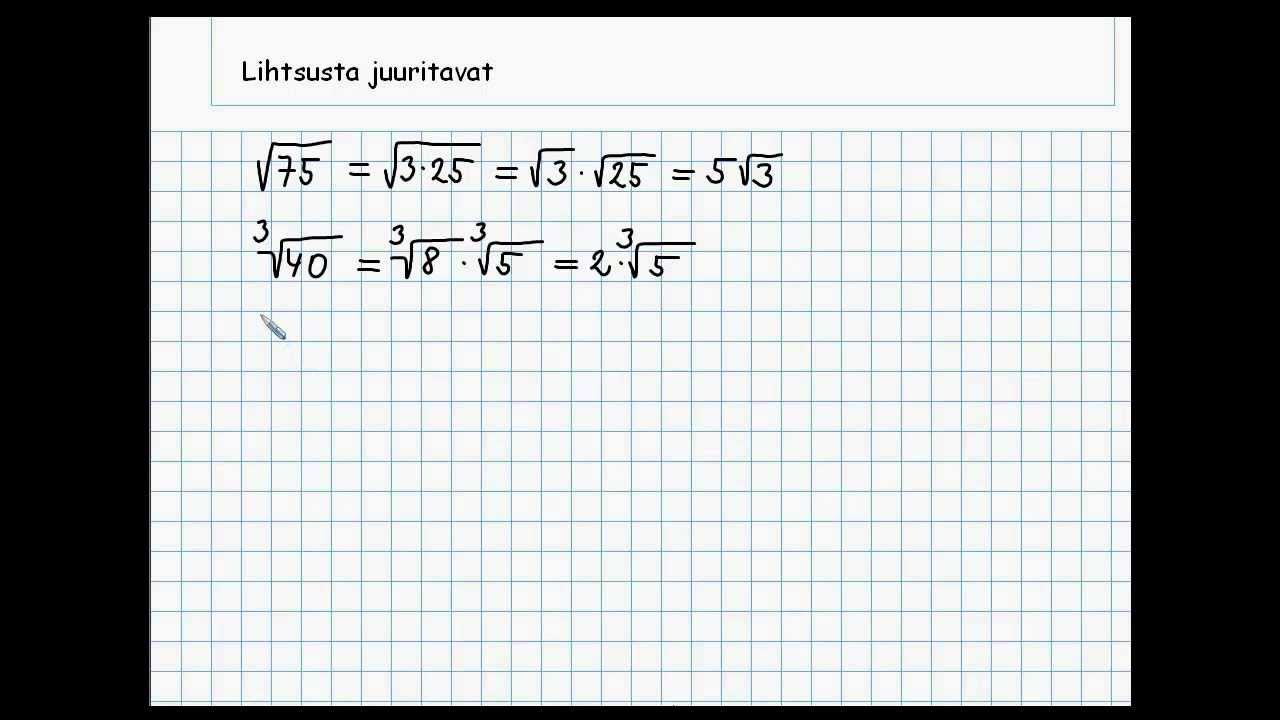 Juur korrutisest