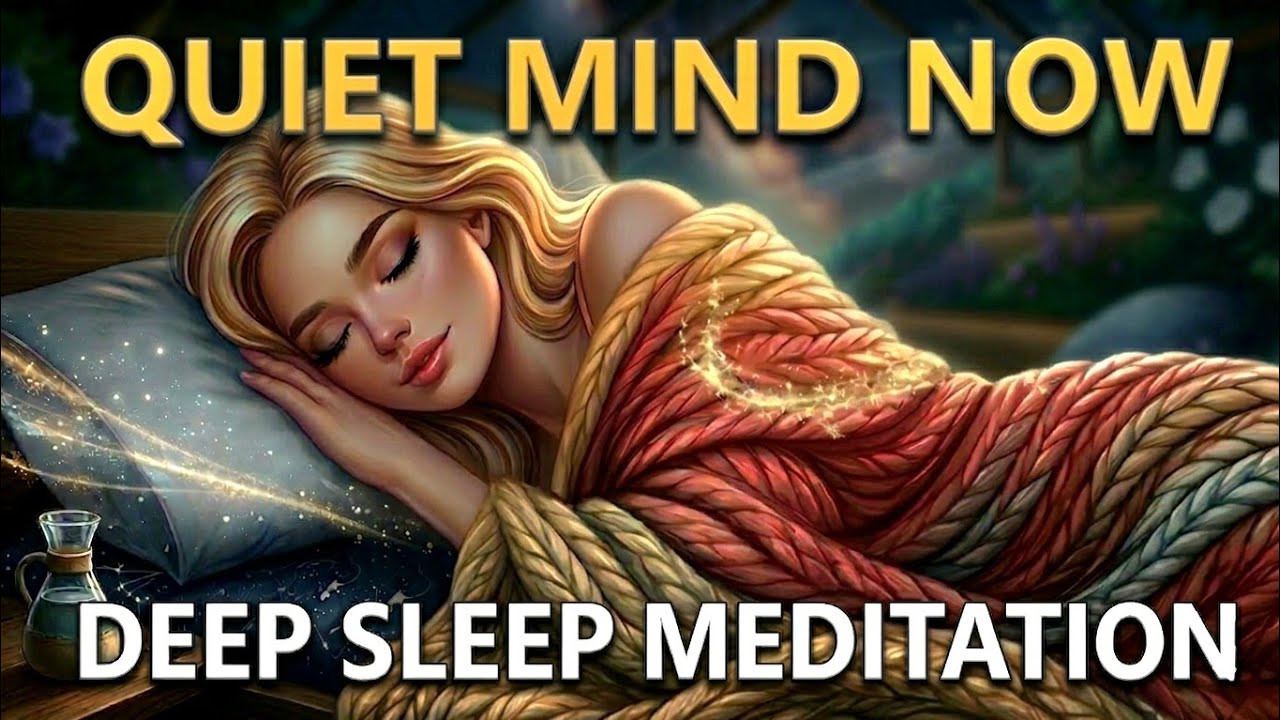 Sleep Meditation To Release Fears & Worries | Anxiety Relief, Inner Peace & Deep Rest