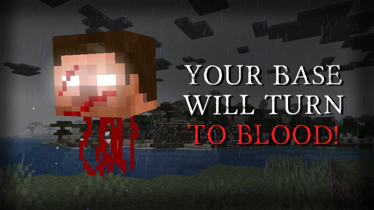 If a Disembodied Head Floats Into Your Base, TRAP IT IN THE NETHER! Minecraft Creepypasta Bedrock