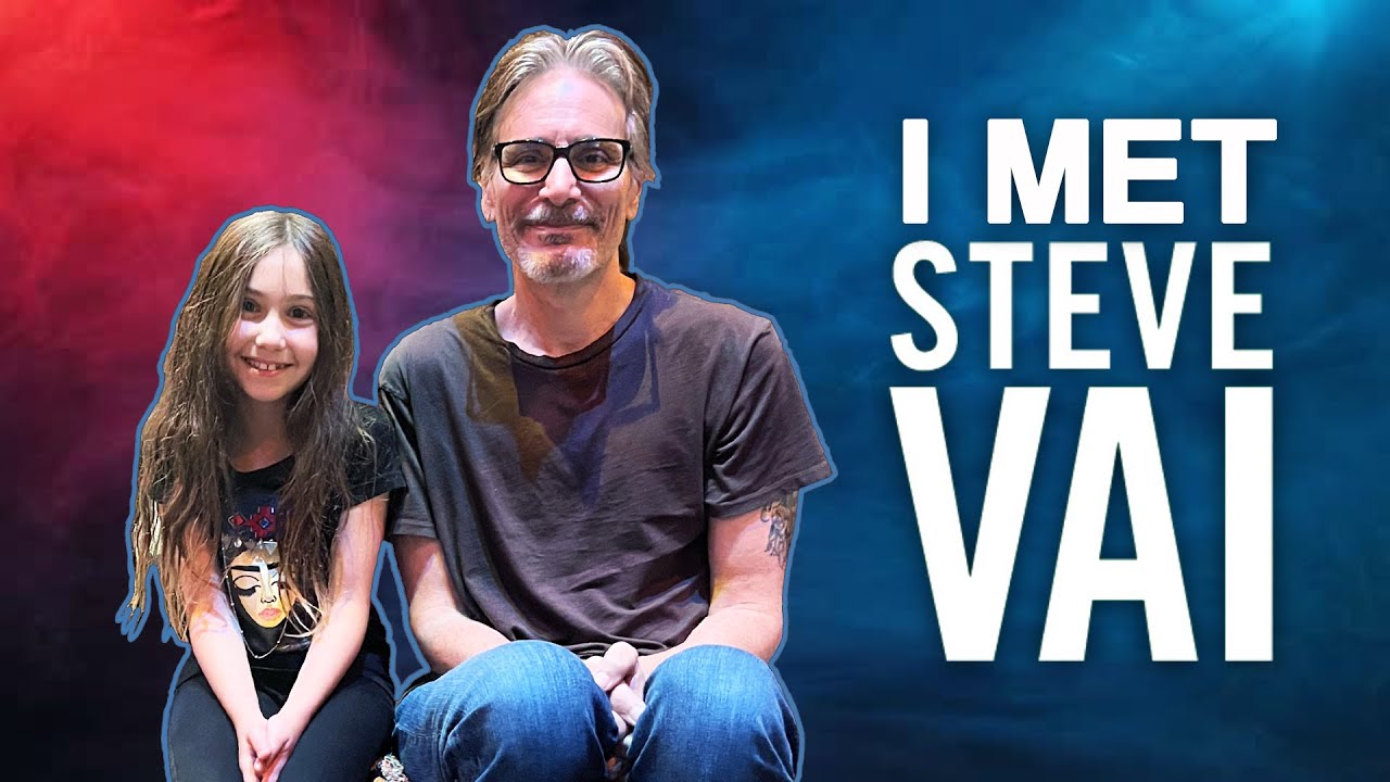 I met STEVE VAI