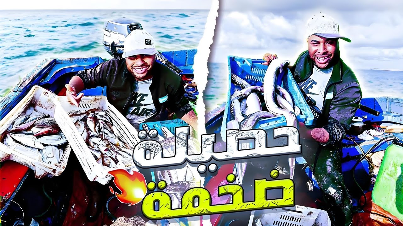 كفاح البحار: هجوم اسماك الفرخ🐟 و صيد وفير حصيلة مميزة يوم رائع ❤️ مع شوية 🔥 ممتازة جدا 👍