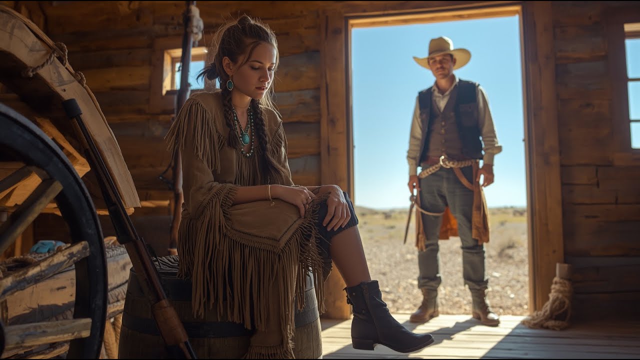 Three Hired Guns Cornered the Apache Huntress — The Rancher Stepped In: “She’s With Me.”