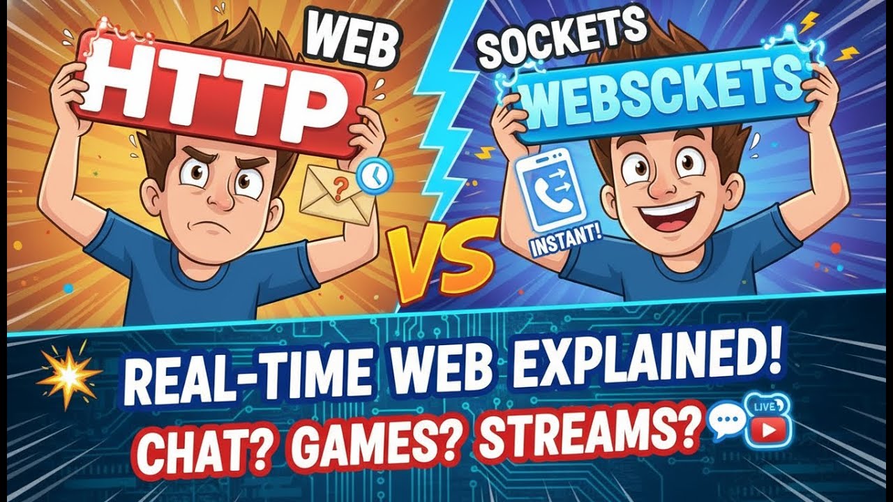 WebSockets vs HTTP: Why Chat Feels Instant but Webpages Don&rsquo;t