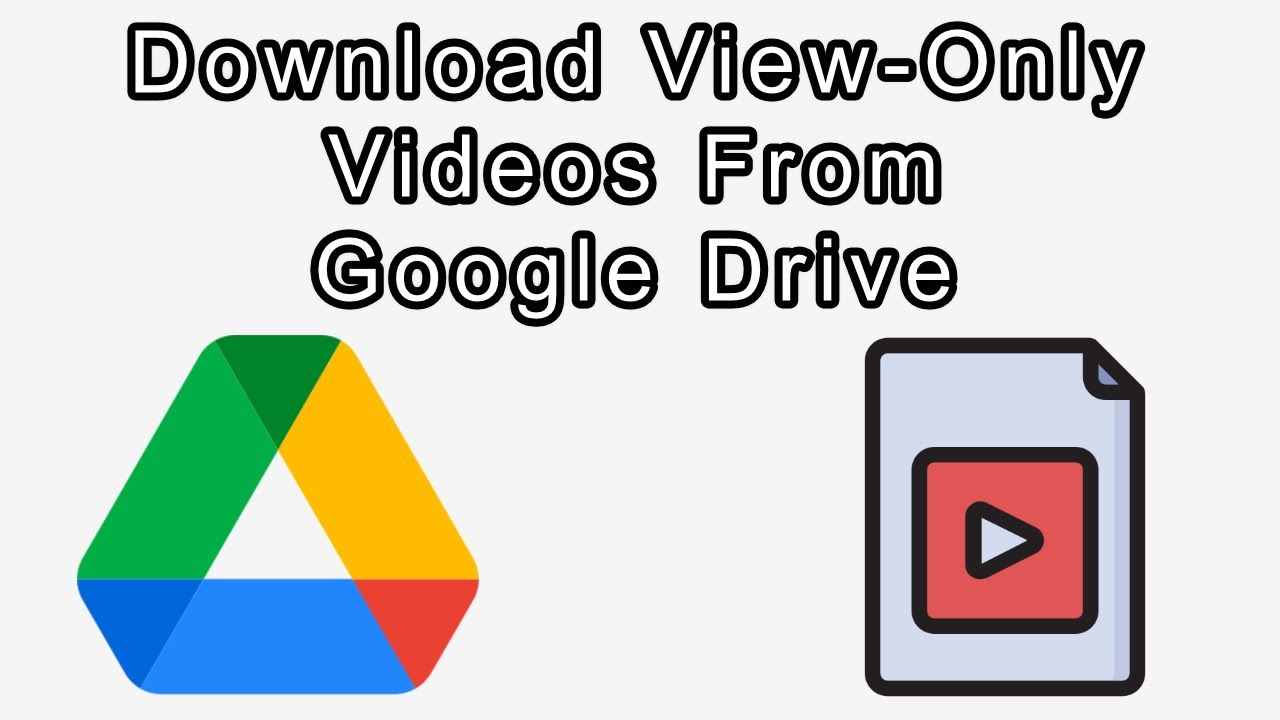Как скачать видеофайлы только для просмотра со звуком из Google Drive в 2026 году