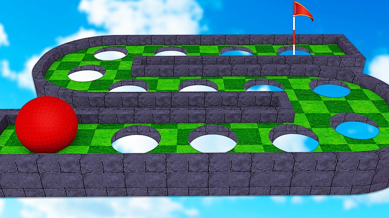 C'EST IMPOSSIBLE DE RENTRER DANS CE TROU ! 🕳️ (Golf It)