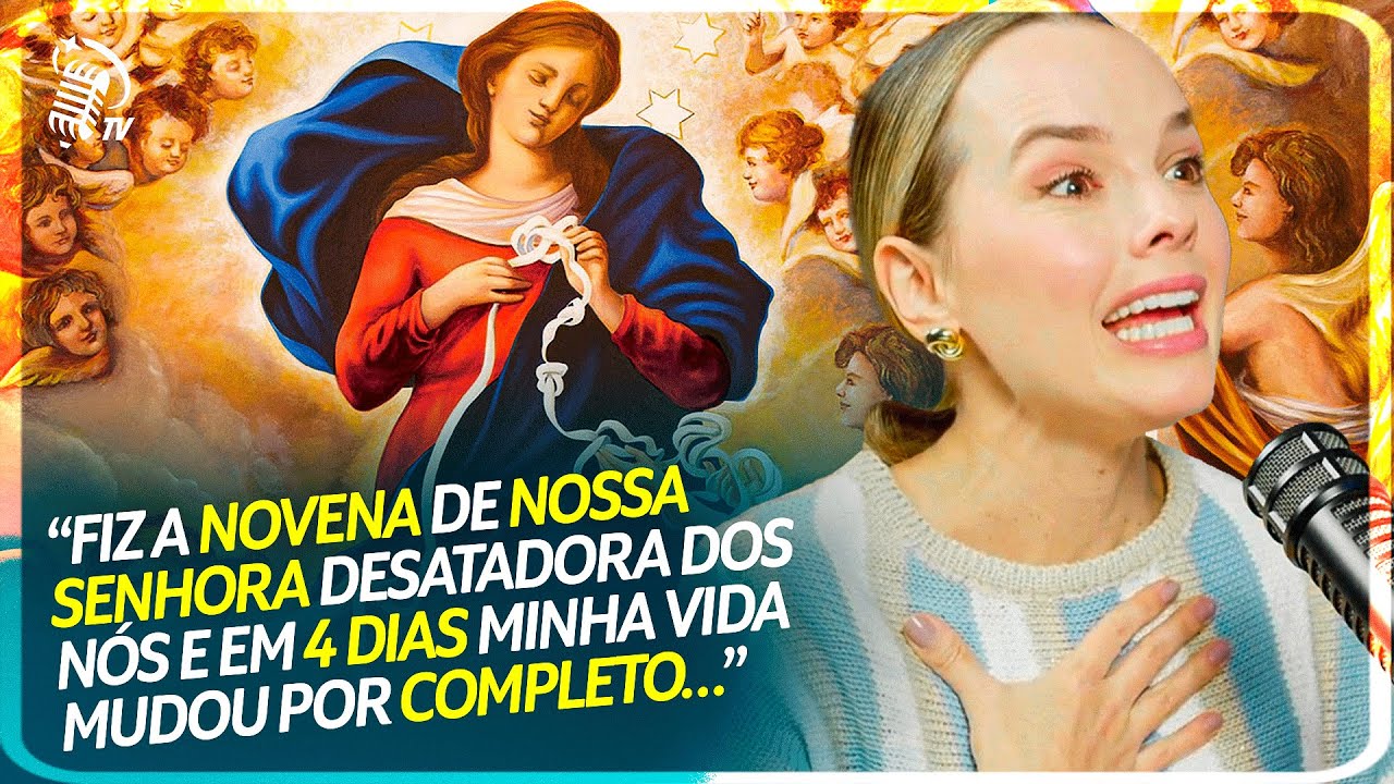 A REALIDADE SOBRENATURAL DE UMA NOVENA MUDOU A VIDA DELA!! | THAEME MARIÔTO
