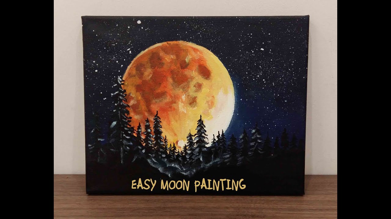 How to Paint a Full Moon