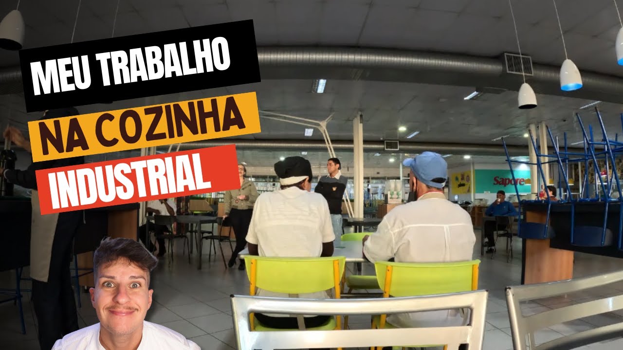 COMO É O TRABALHO NA COZINHA INDUSTRIAL