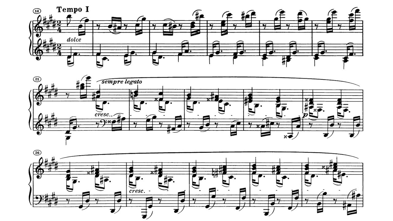 Beethoven - Piano Sonata No. 30 in E major, op. 109 (Audio+Sheet) [Arrau]