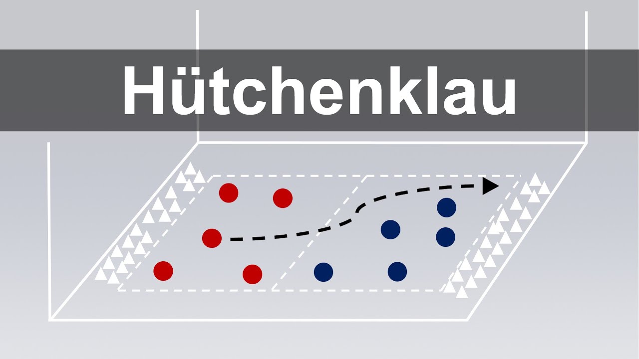 Hütchenklau | SPORT SPIELE für das TRAINING und den SPORTUNTERRICHT