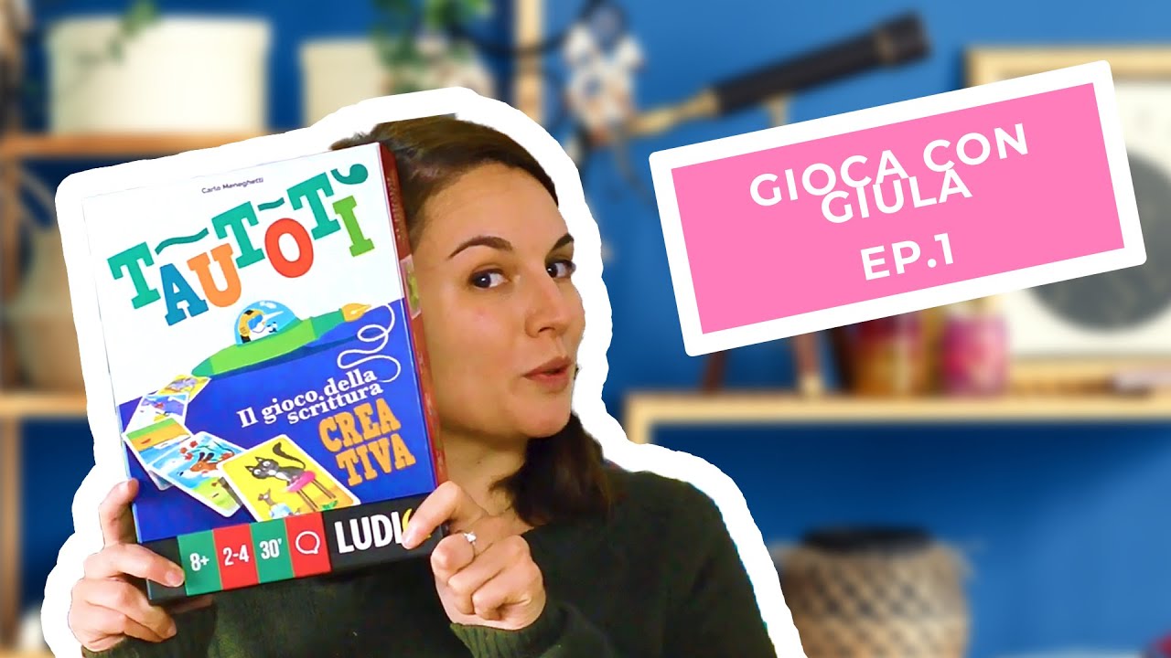 Tautotì - Gioco di SCRITTURA CREATIVA | Tutorial - GIOCA CON GIULA #1