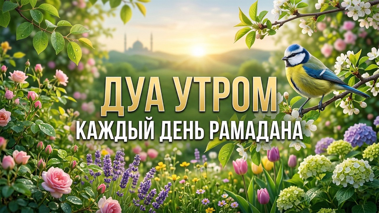 🌙 КАЖДОЕ УТРО РАМАДАНА НАЧИНАЙ С ДУА 🤲
