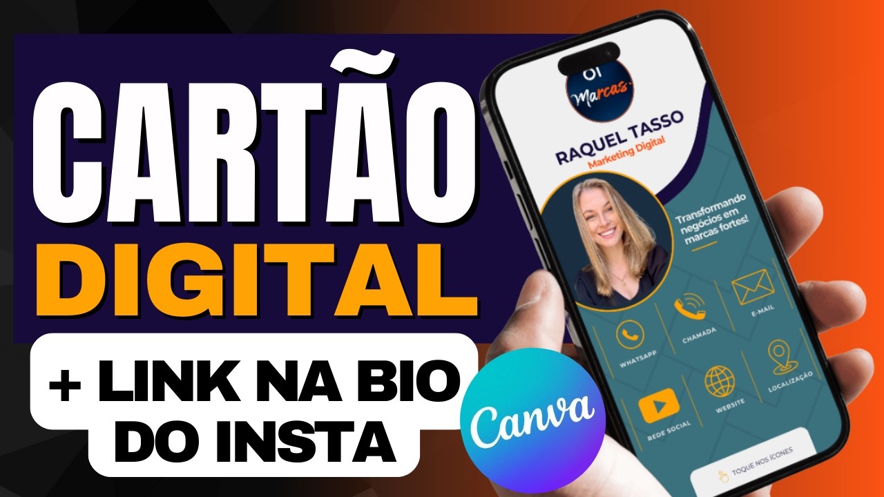 Crie Seu Cartão de Visita Digital e Adicione o Link na Bio do Instagram (2025)
