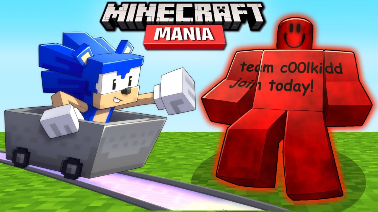 Minecraft Mania - Steve se une a SONIC, c00lkidd