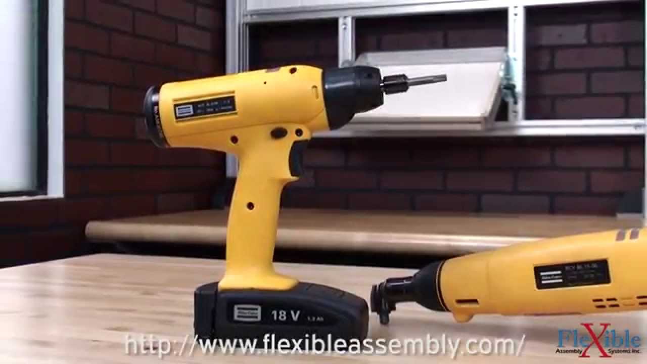 Atlas Copco BCP BCV Cordless Torque Drivers