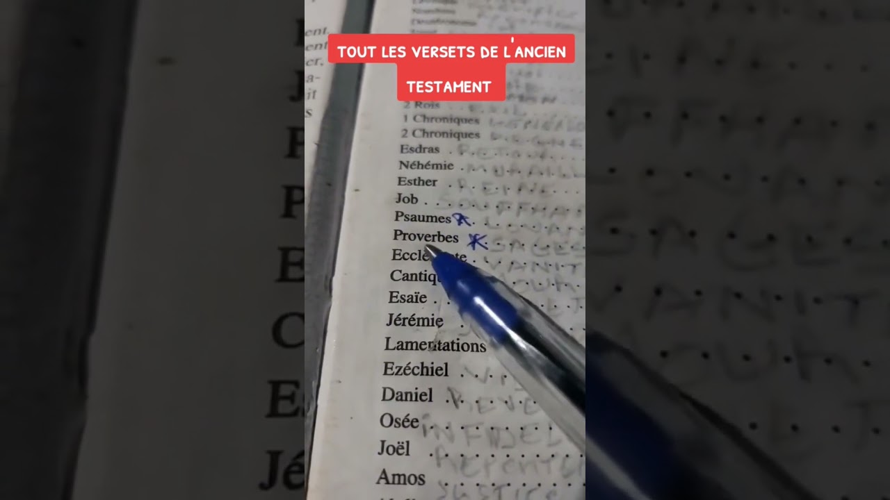d&eacute;couvrez l'ancien testament en un clin d'&oelig;il #bible #ancientestament #psaumes #biblia #bibleverse