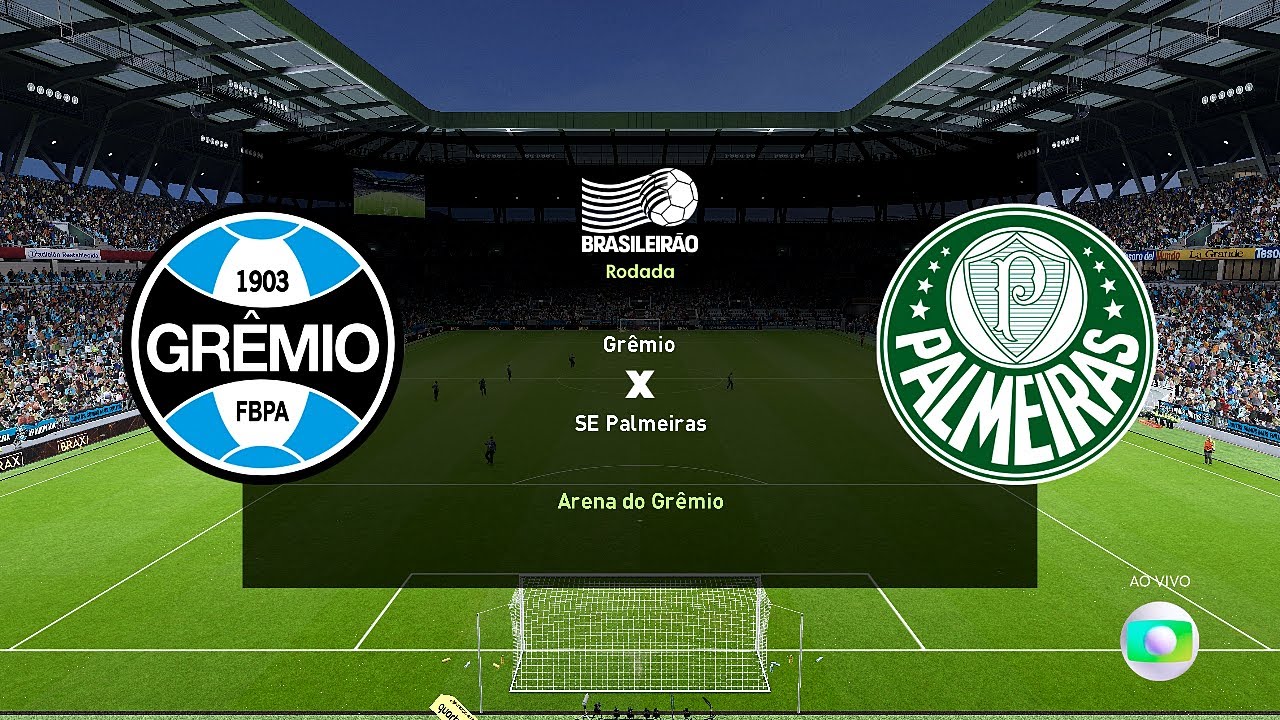 GRÊMIO X PALMEIRAS - CAMPEONATO BRASILEIRO 2025 - PES SIMULADO