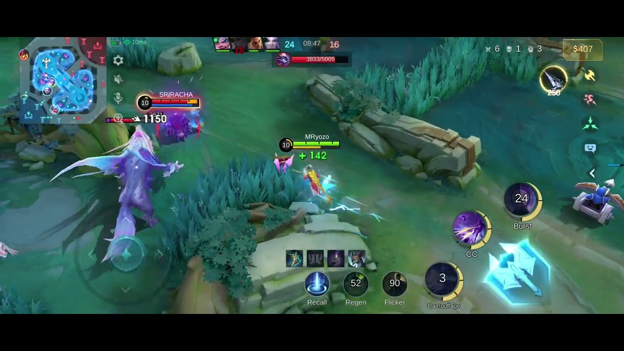Lesley marksman #mobilelegends 