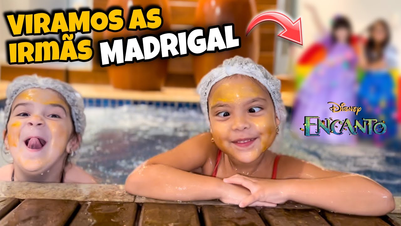 Nos TRANSFORMAMOS na MIRABEL e na ISABELA MADRIGAL | look, cabelo e maquiagem * Encanto *