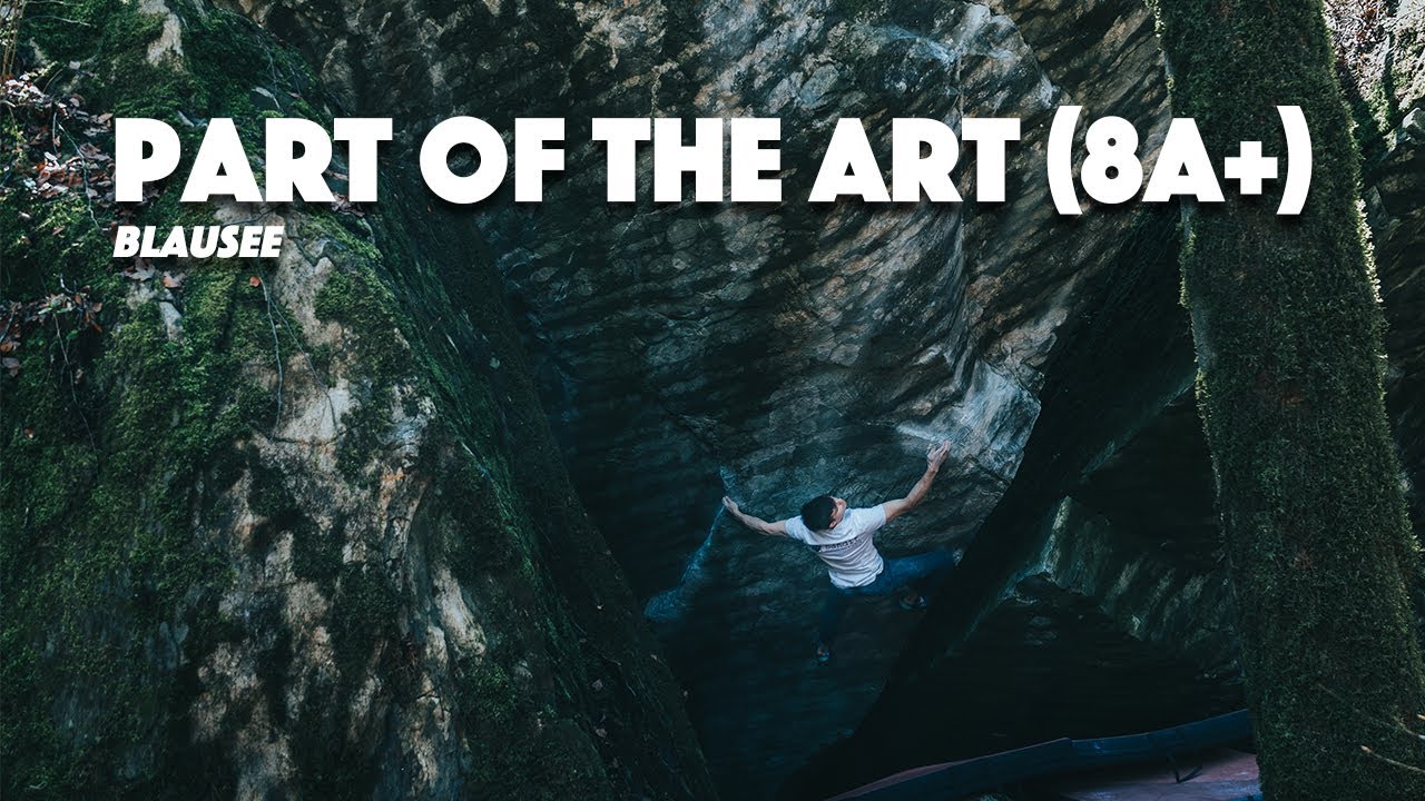 Part of the art (8a+) - Blausee, Switzerland