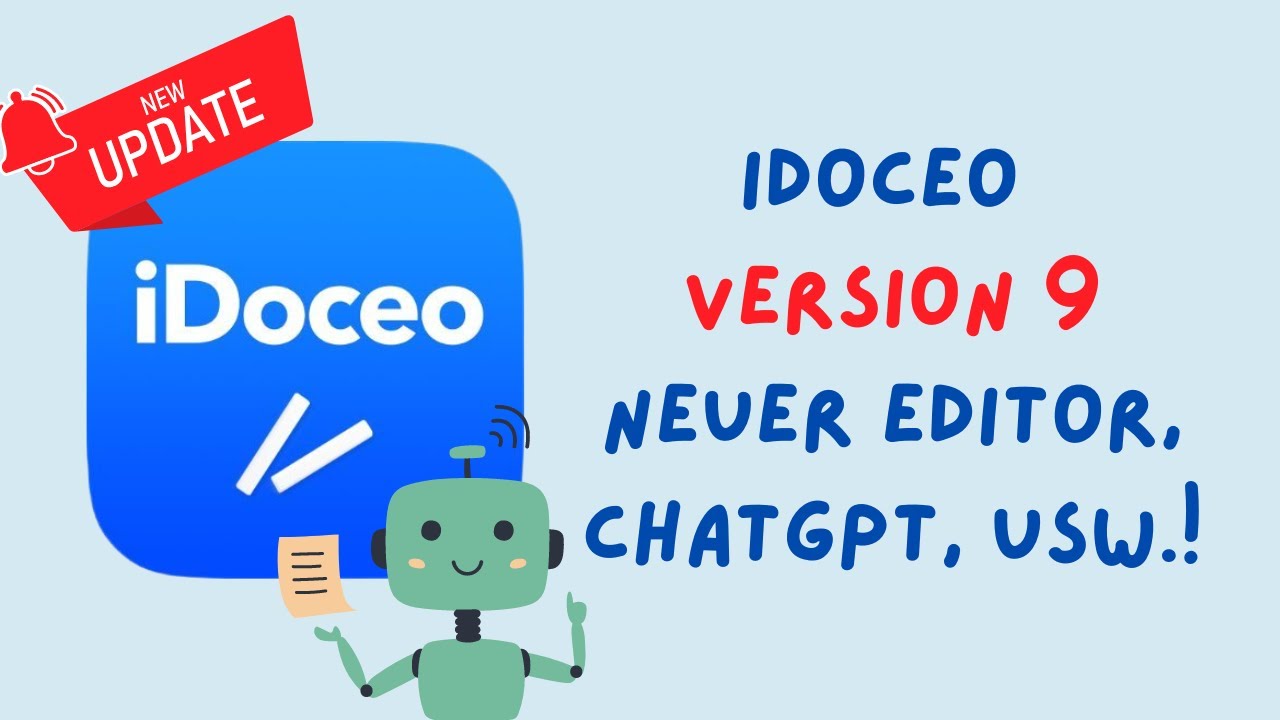 iDoceo Update auf Version 9 - Was ist neu?