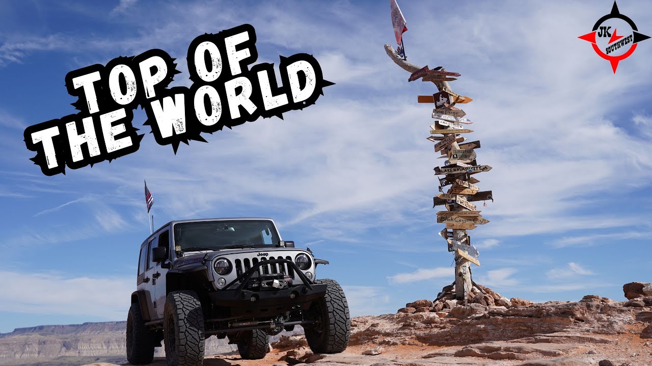 East Rim trail to Top of the World at Sand Hollow