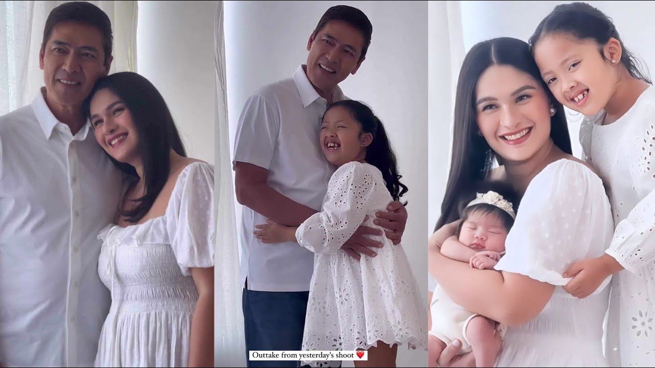 Vic Sotto & Pauleen Luna FIRST EVER Sotto Family Photoshoot with Baby Mochi Sotto SOTTO FAMILY ❤️