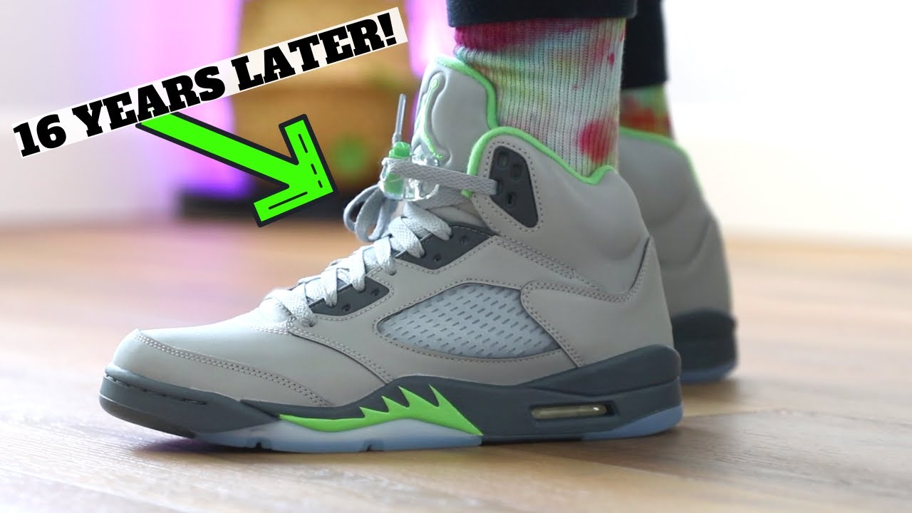 Air Jordan 5 Green Bean Review! These Return After 16 Years!