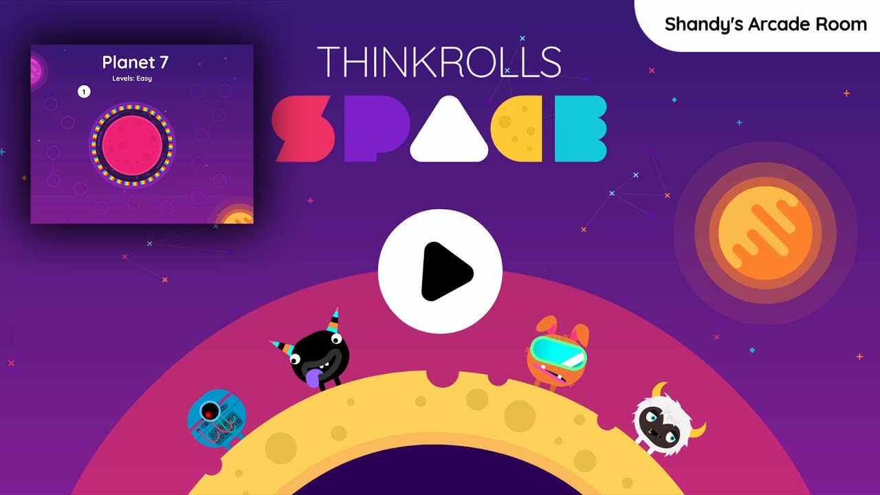 THINKROLLS Space - Planet 7 Gameplay ALL LEVELS on Easy | Android and iOS APK