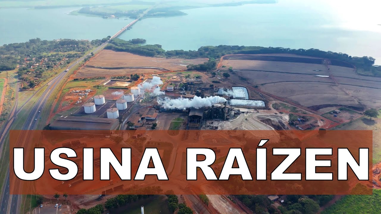 Usina Raízen em Araçatuba-SP Vista do Alto | Imagens Incríveis com Drone DJI Mini 4 Pro