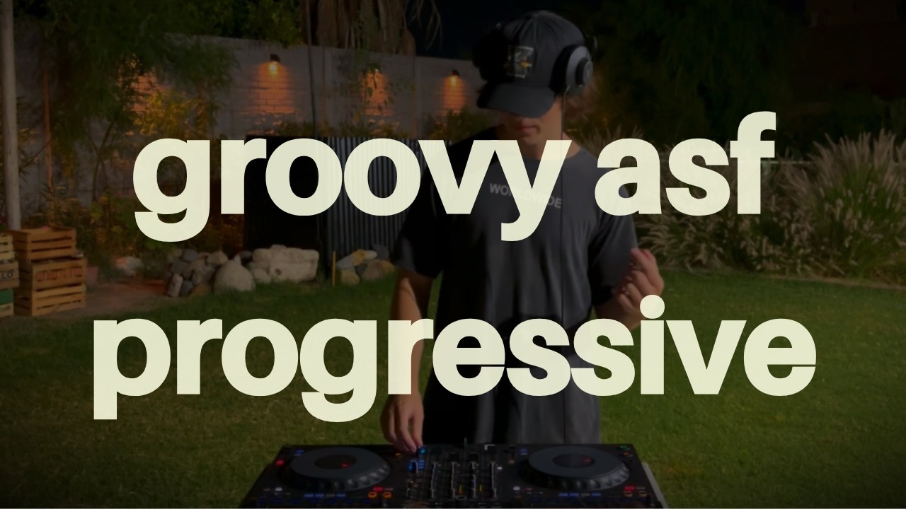 GROOVY DARK PROGRESSIVE HOUSE | Backyard Sessions #5