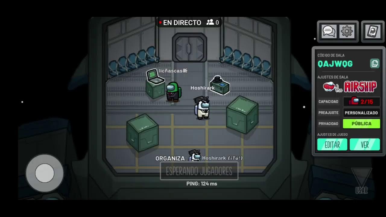 🔴LIVE//Among us//UNETE A LA TRIPULACIÓN!!!🔴