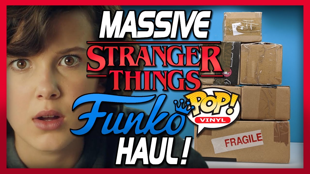 Огромная коллекция Funko Pop из &laquo;Очень странных дел&raquo;!