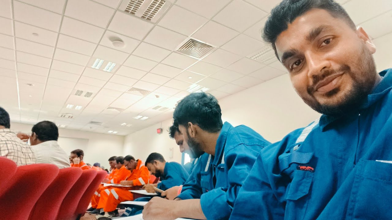 Last safety training in UAE my vlogs 👍👍
