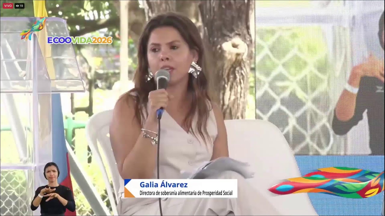 🔴 #Ecoovida2026 | Panel Central | De la asistencia a la soberanía alimentaria.