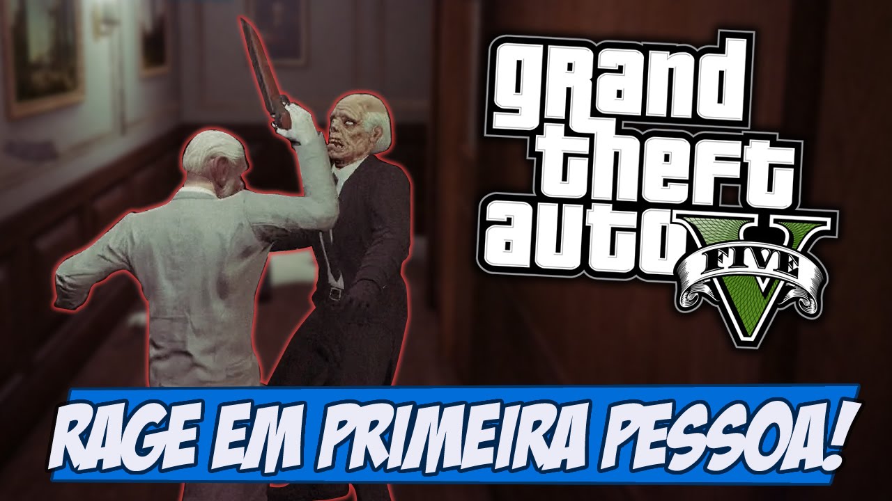 GTA V - O Rage que QUEBROU O FONE DO IGOR