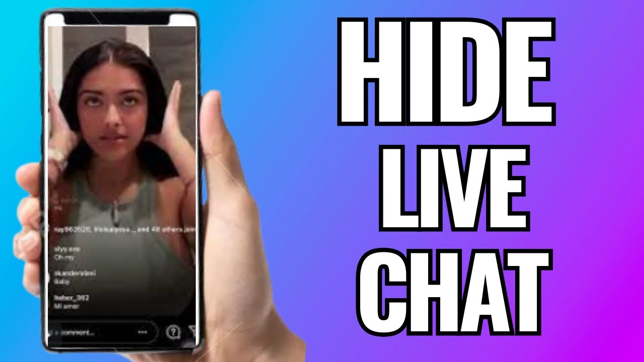 How To Hide Instagram Live Chat As A Viewer (2025)