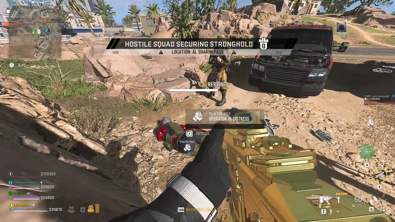 My teammate decided to punish the snipers and the team that hunted us when we were exfiling #bluzer