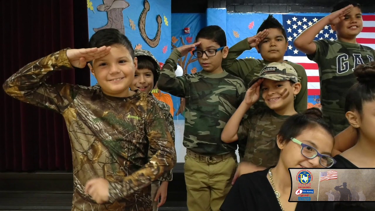 Kazen Elementary Veterans Day 2018