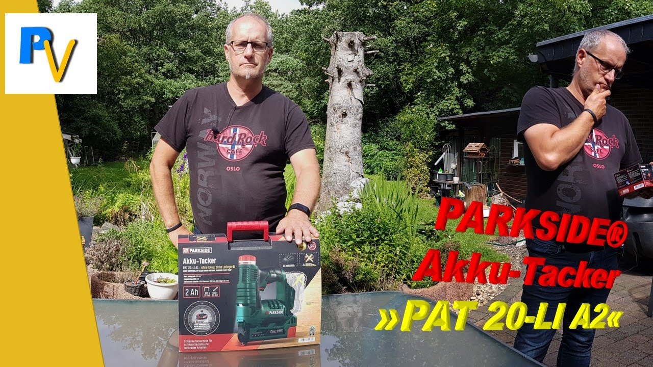 PARKSIDE&reg; Akku Tacker &raquo;PAT 20 LI A1&laquo;