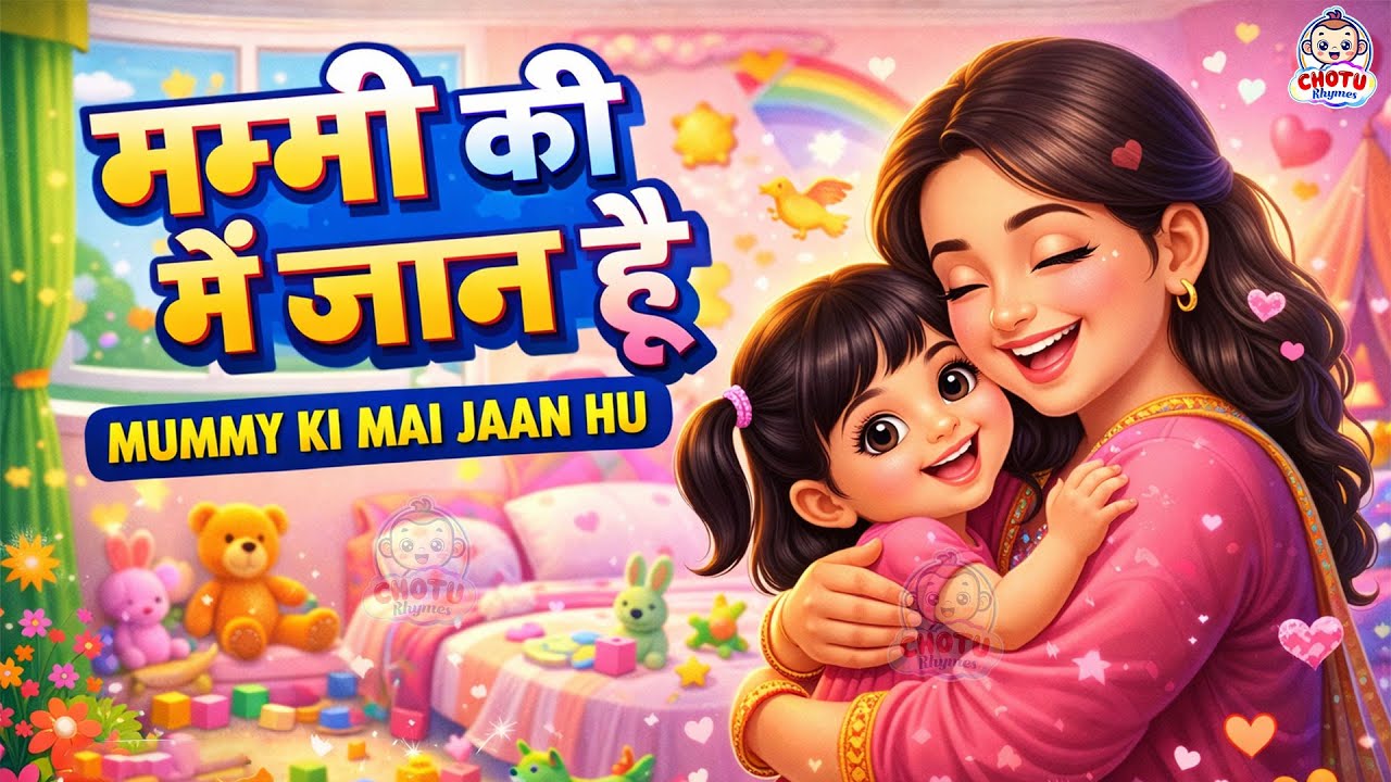 मम्मी की में जान हु  || Mummy Ki Mai Jaan Hu || Rhymes Video | New Year Rhymes | Nursery Rhymes Song