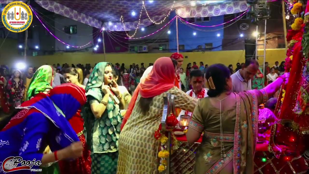 NAVRATRI DAY 4TH AND RAMLILA 2023 SHREE SWAMI NARAYAN TEMPLE KARACHI