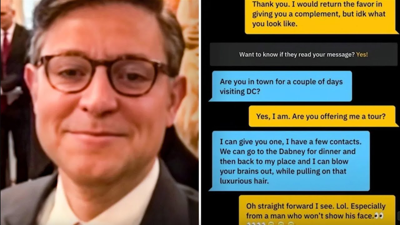Mike Johnson&rsquo;s Alleged Grindr Messages LEAK... And They Are SPICY