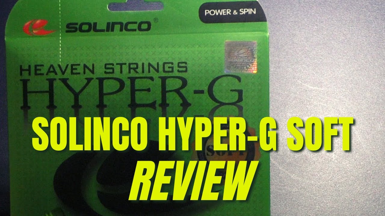 Solinco Hyper-G Soft Tennis Strings - Unbiased and Unsponsored Review