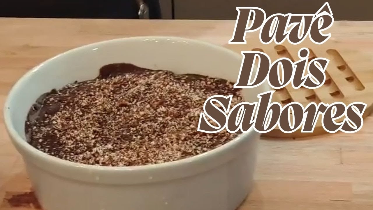 Pav&ecirc; dois Sabores