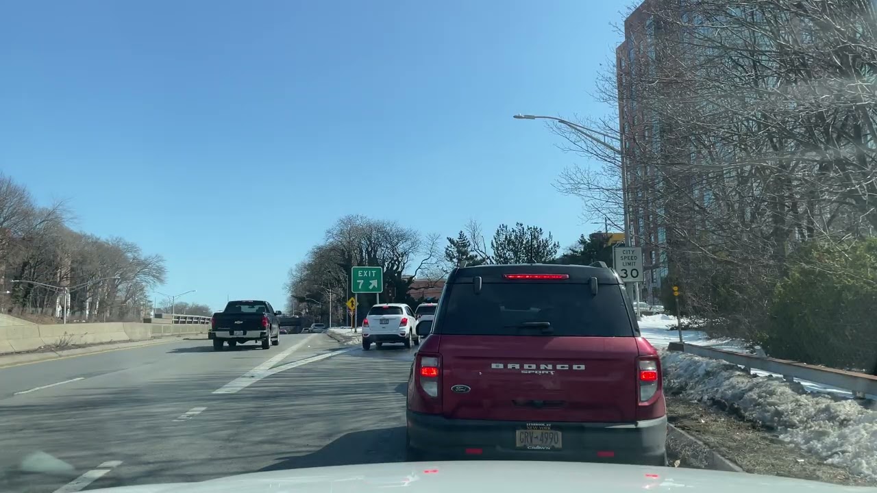 WWG 4K Drive: NYC Bronx, Williamsbridge / NY Westchester, Mt. Vernon - Bronx River Pkwy 2026-02–28