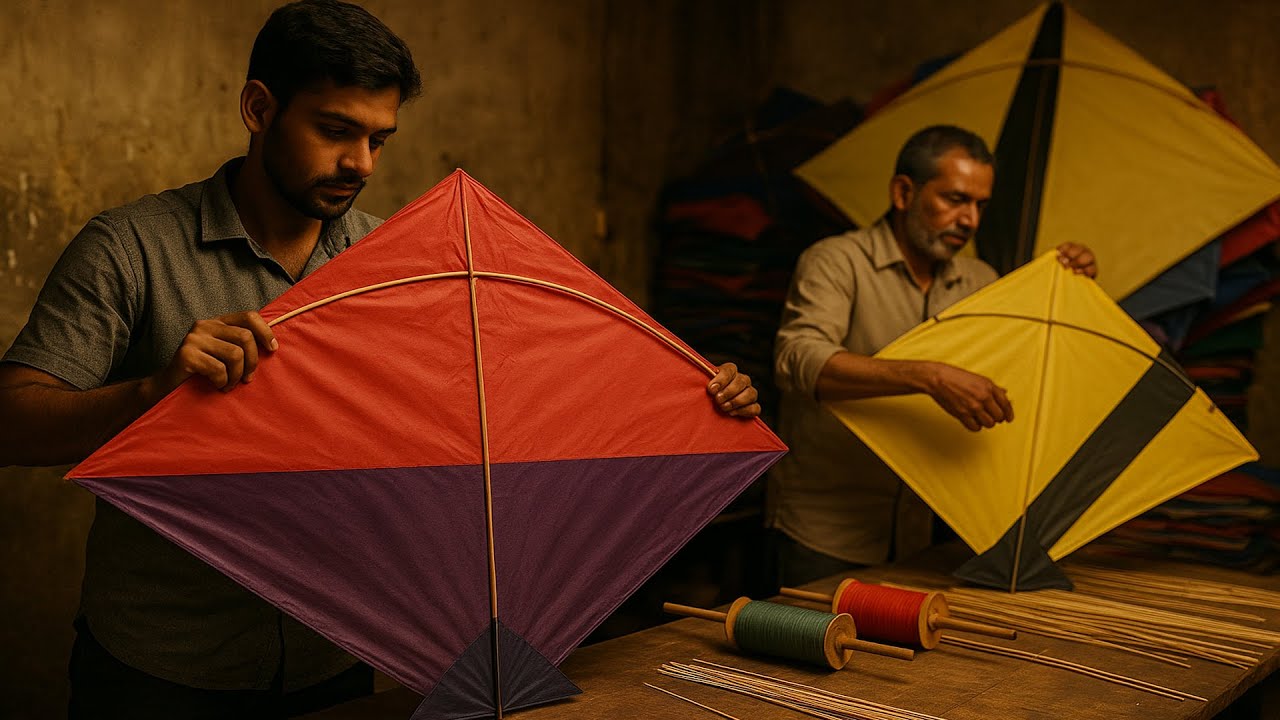 Exclusive Collections of Kite Making Factory in India