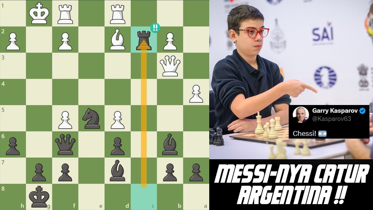 ANAK AJAIB 12 TAHUN MENGORBANKAN BENTENG 2 KALI!! Faustino Oro vs Lu Miaoyi |Tata Steel 2026