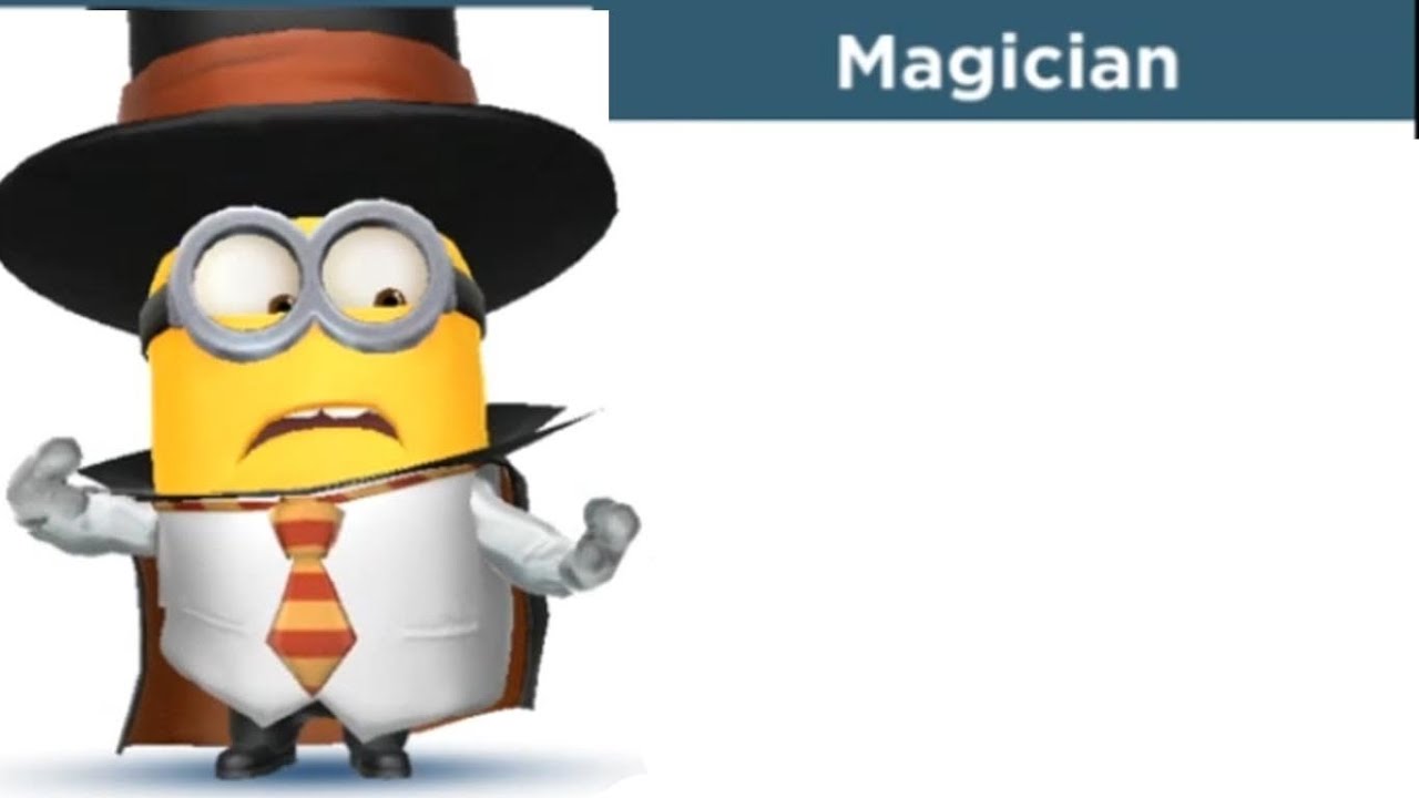 Despicable Me: Minion Rush - Magician Costume